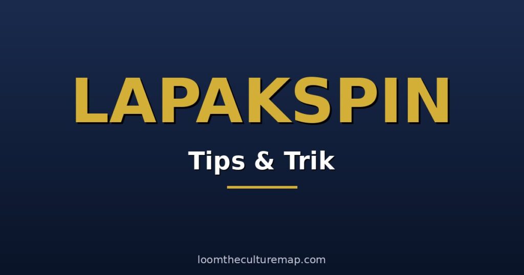 5 Tips Pilih Game Lapakspin Slot Buat Pemula